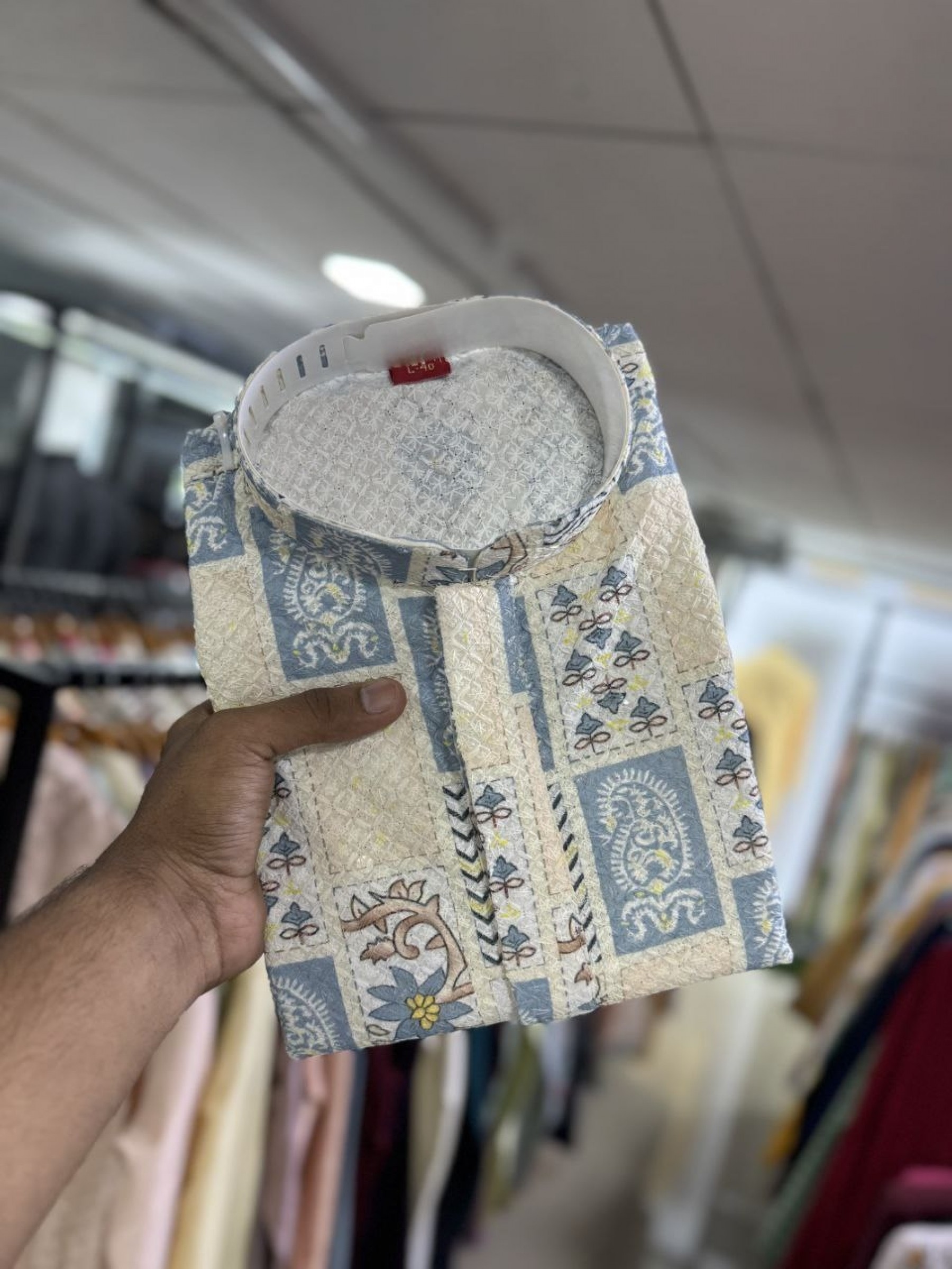 Pure Viscose Readymade Kurta set in Multi Color With Lucknowi Sequence Work 